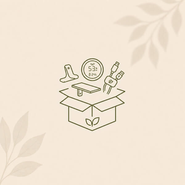 All products collection icon featuring plant cabinet accessories
