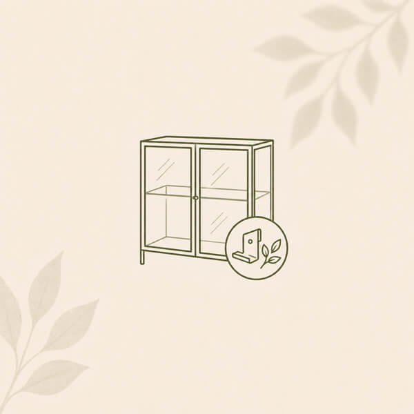 IKEA Rudsta cabinet accessories collection icon
