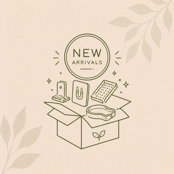 New arrivals collection icon featuring modern plant cabinet accessories