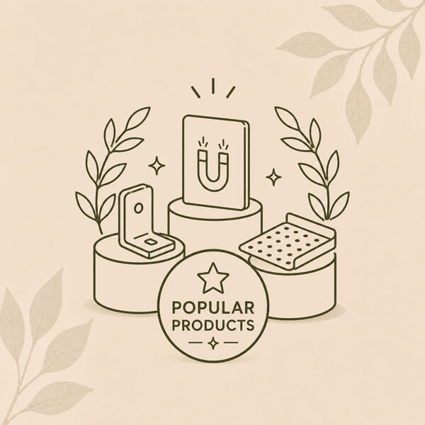 Popular products collection icon featuring bestselling plant cabinet accessories