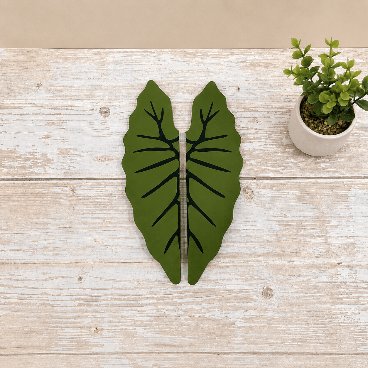 Alocasia Leaf Handle for IKEA Milsbo Tall
