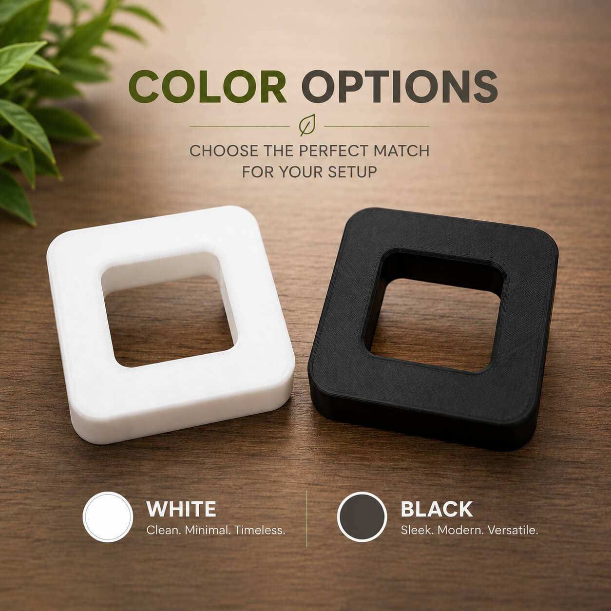 Govee H5074 magnetic mount in Black and White color options – WBDesignsLV