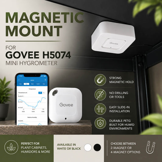 Magnetic mount for Govee H5074 mini hygrometer – WBDesignsLV