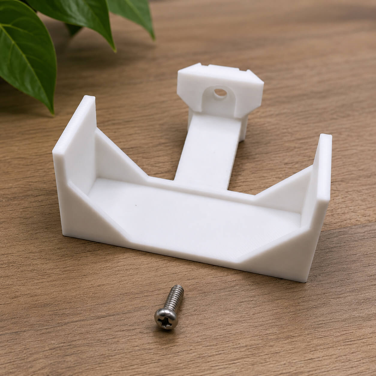 White corner mount for Govee H5075 hygrometer – IKEA Milsbo compatible