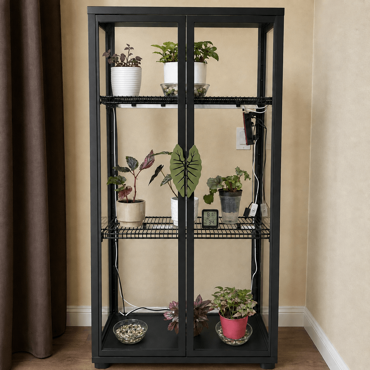 Alocasia Leaf Handle for IKEA Milsbo Tall