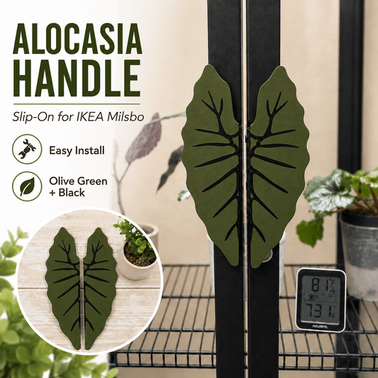 Alocasia Leaf Handle for IKEA Milsbo Tall