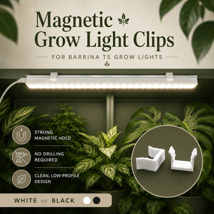 Barrina T5 magnetic light clips for plant cabinets – main product view by WBDesignsLV