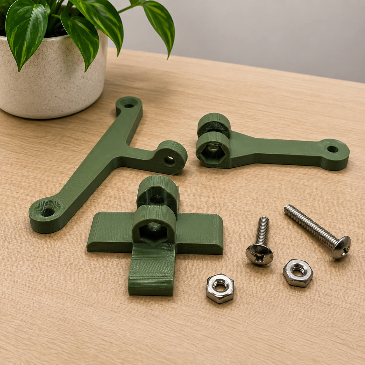 Olive green magnetic fan mount kit for 80mm PC fans – WBDesignsLV