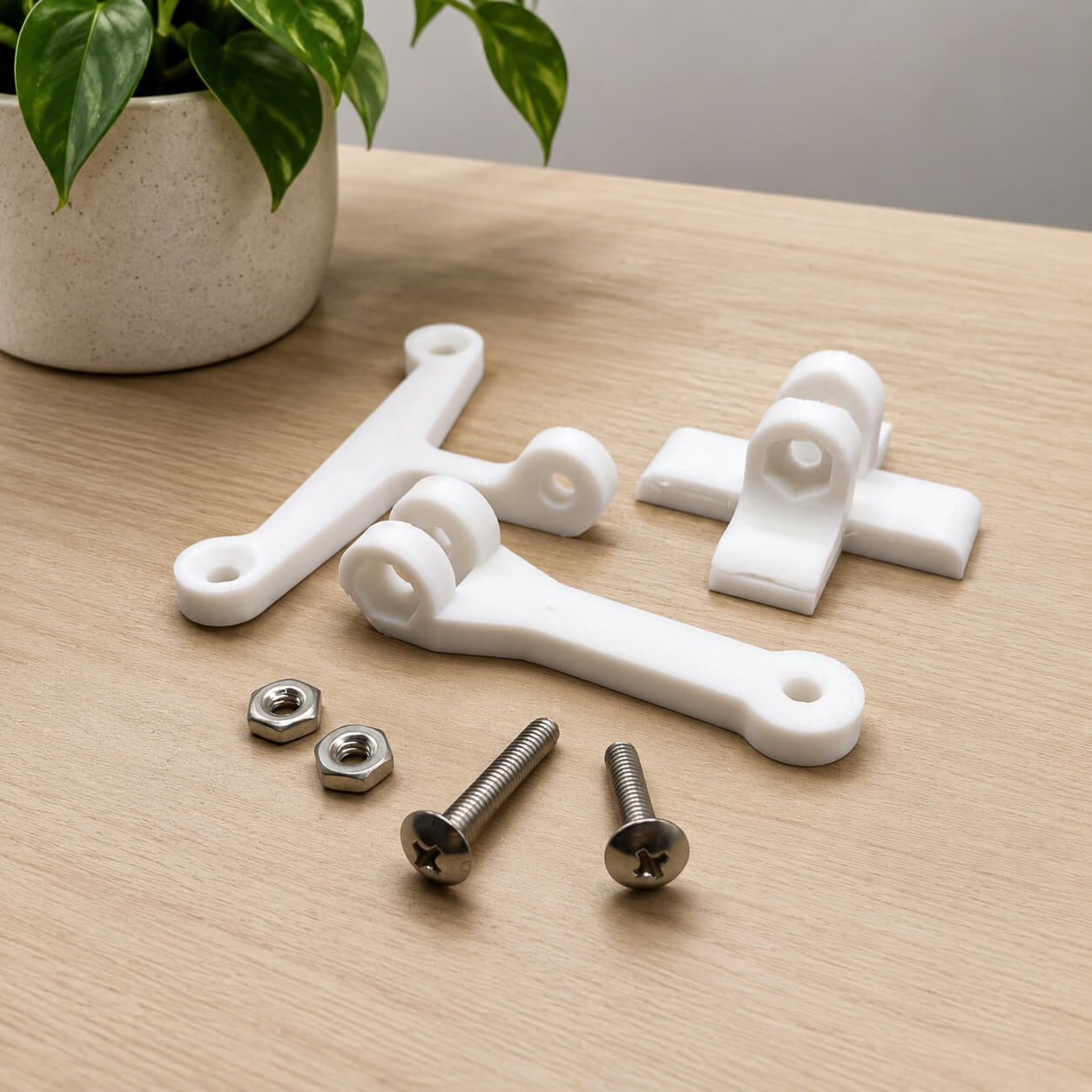 White magnetic fan mount kit for 80mm PC fans – WBDesignsLV