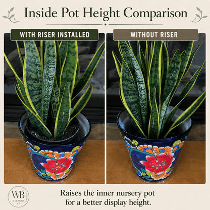 Plant Pot Riser Stand – Use Inside or Under Planters