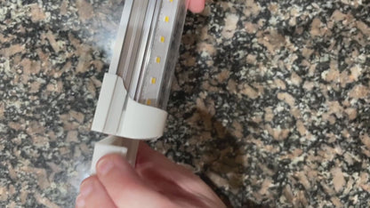 video showing how the magnetic barrina monios T8 mounts work