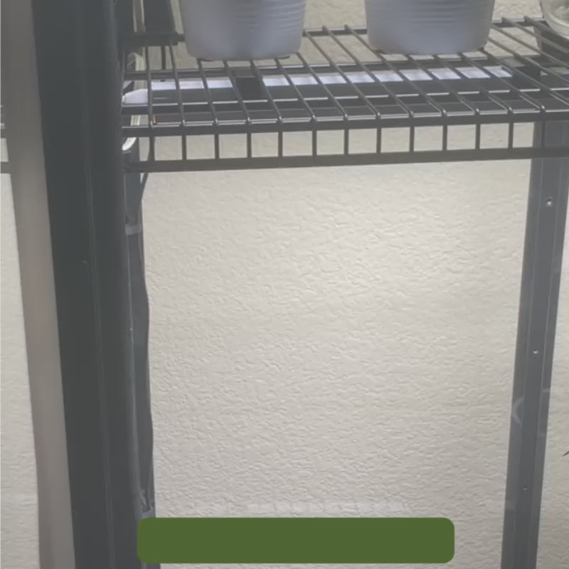 Demo of Fan mount wire clip