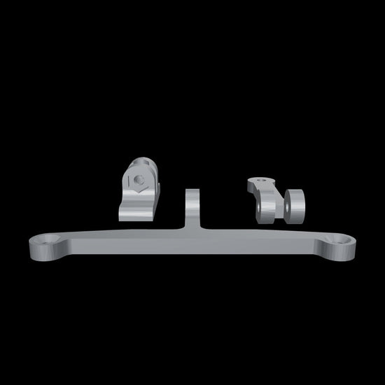 3d image of corner fan mount