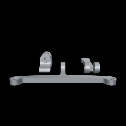 3d image of corner fan mount