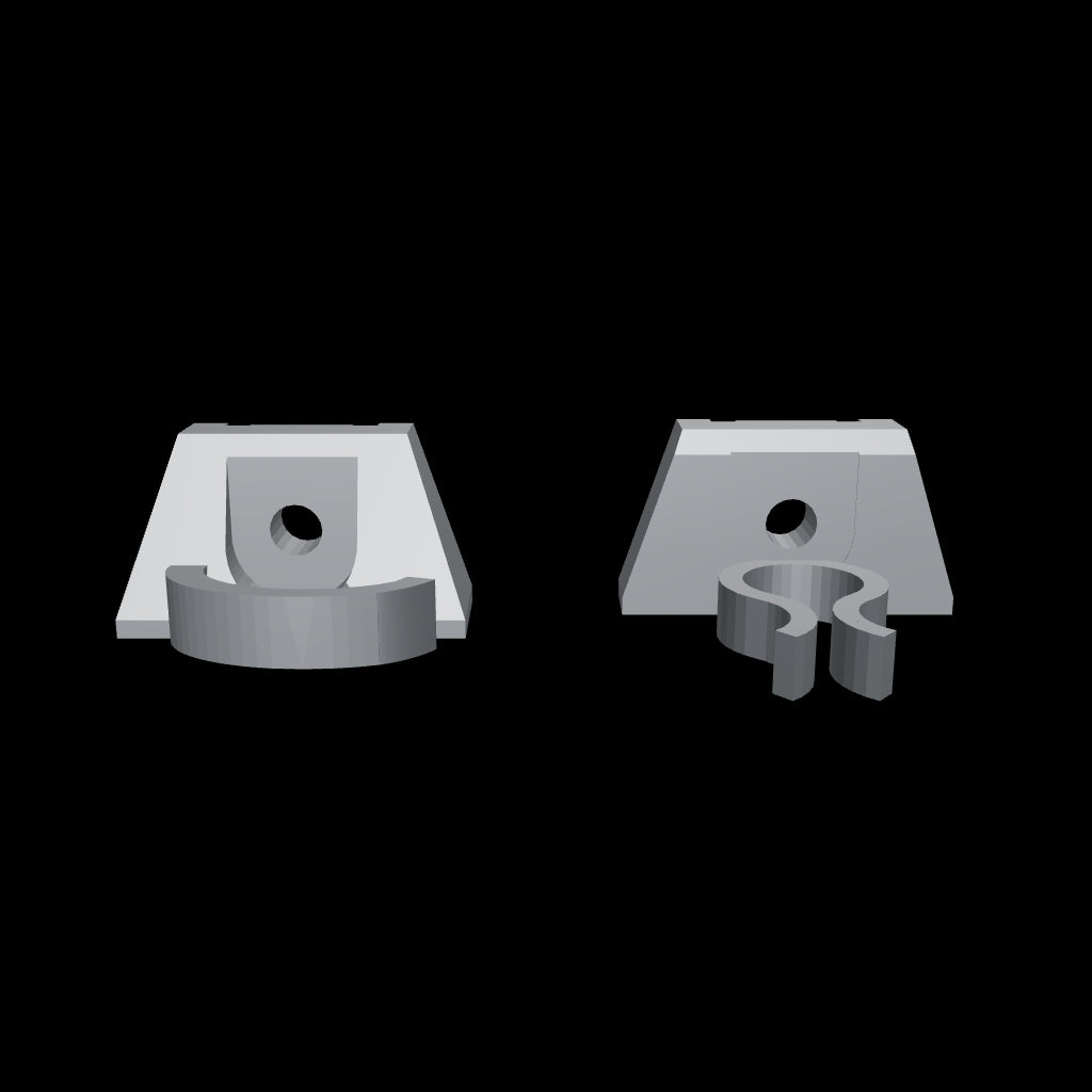 3d model of center cord management