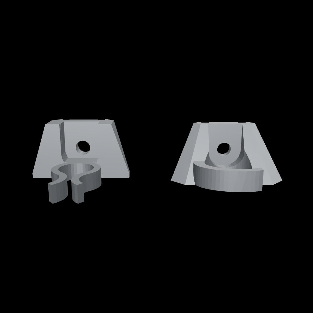 3d image of corner clips