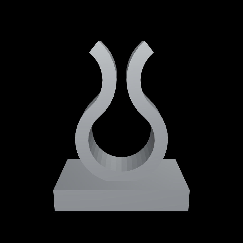3d image of magnetic cord clip