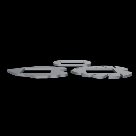 3d Decorative leaf glass mount hygrometer