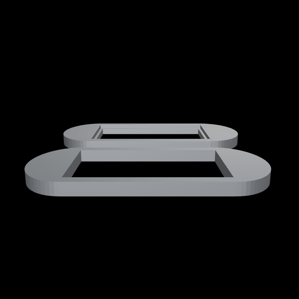 3d  Magnetic glass mount hygrometer