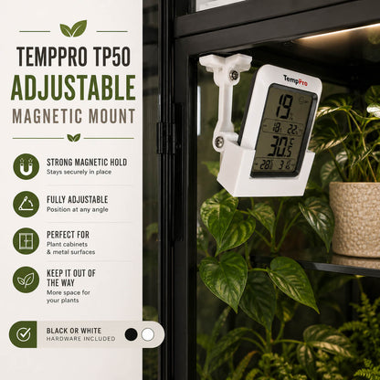 TempPro TP50 adjustable magnetic hygrometer mount – WBDesignsLV