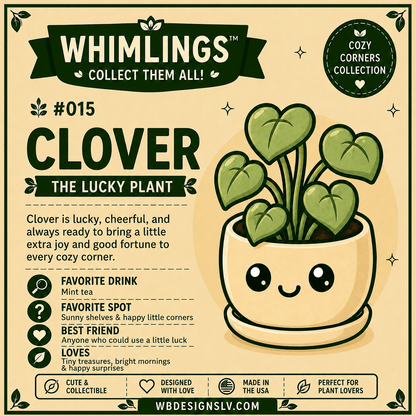 Whimlings Cozy Corners Plant Coaster Set