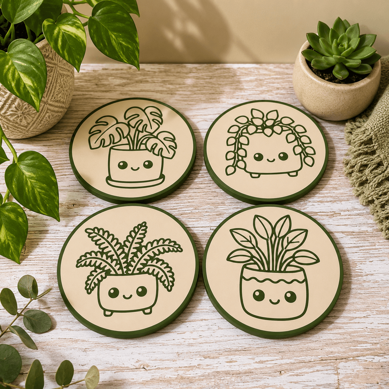 Whimlings Jungle Adventures collection featuring Monty, Willow, Rio, and Fern