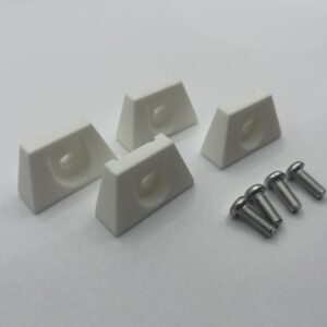 4pk Rear Shelf Support Brackets for IKEA Milsbo Cabinet