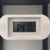 Hygrometer White Mounted