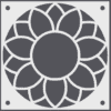 Sunflower Fan Grill