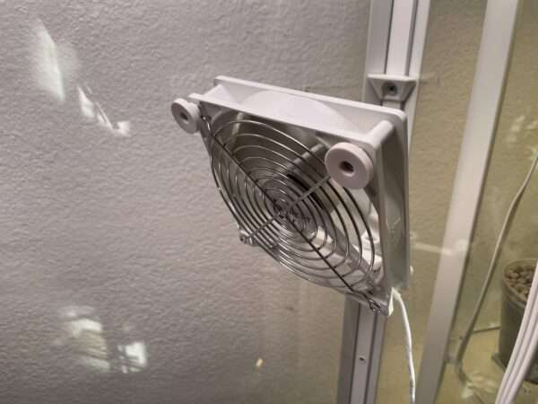 Corner Fan Mount for IKEA Milsbo Cabinets