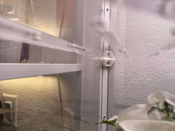 Corner Shelf Brackets for IKEA Milsbo Cabinets