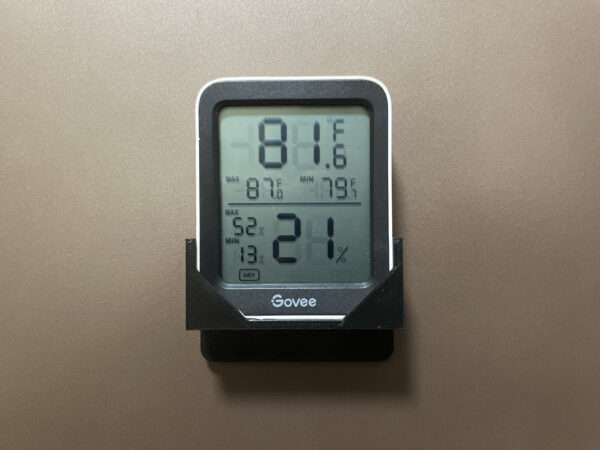 Govee Magnet Mount Black Cabinet